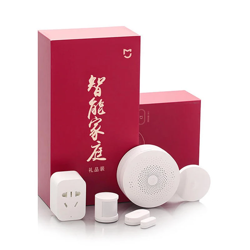 Original Xiaomi Mijia 5 in 1 Smart Home Security Kit with Wireless Switch PIR Motion Sensor Multifu