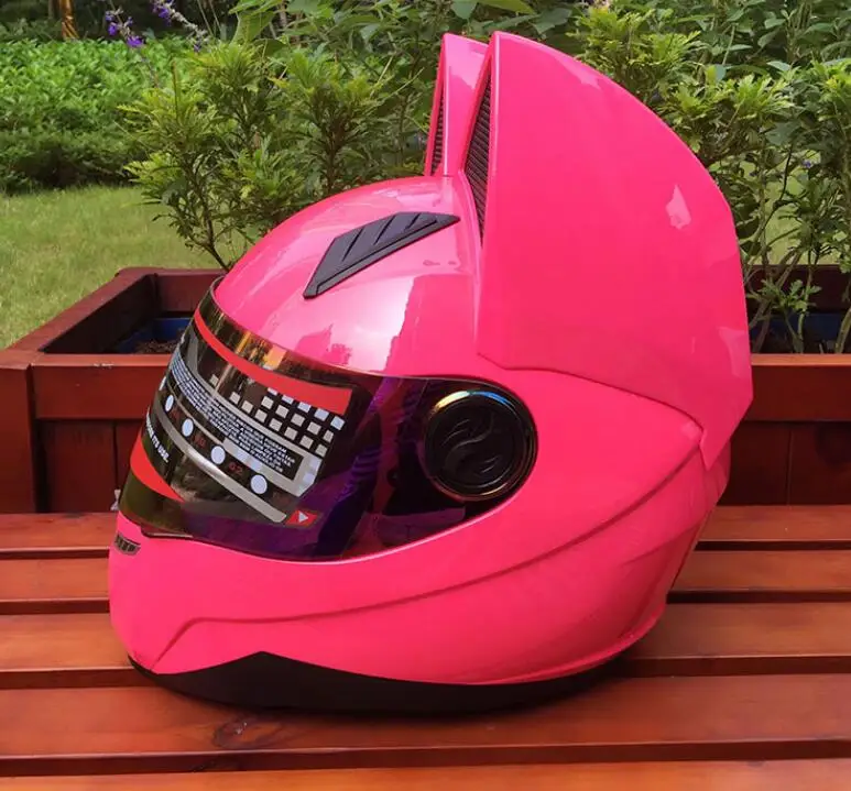 NITRINOS женский мотоциклетный шлем в уши шлем на заказ Полный мотоциклетный шлем 02