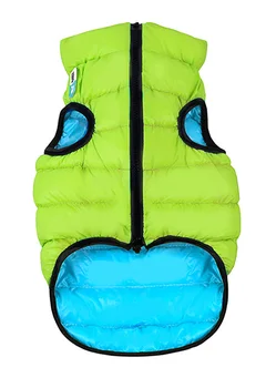 

COLLAR Jacket Dog Collar AiryVest sided light green-blue