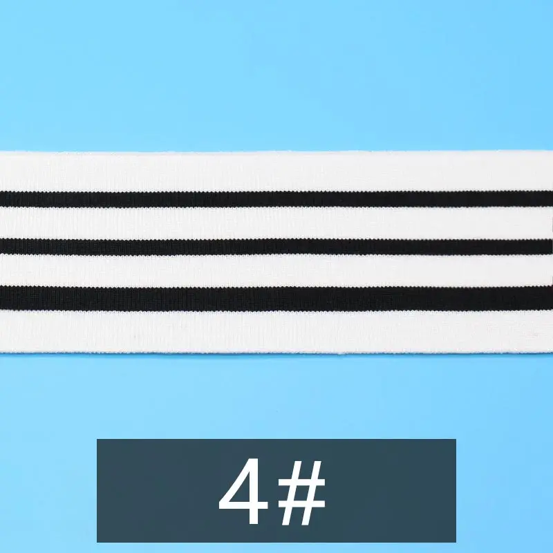 Летние ребристые спандекс ткань вязать воротник манжета из ткани для униформы и рубашки поло одежда аксессуары KA17 - Цвет: 4