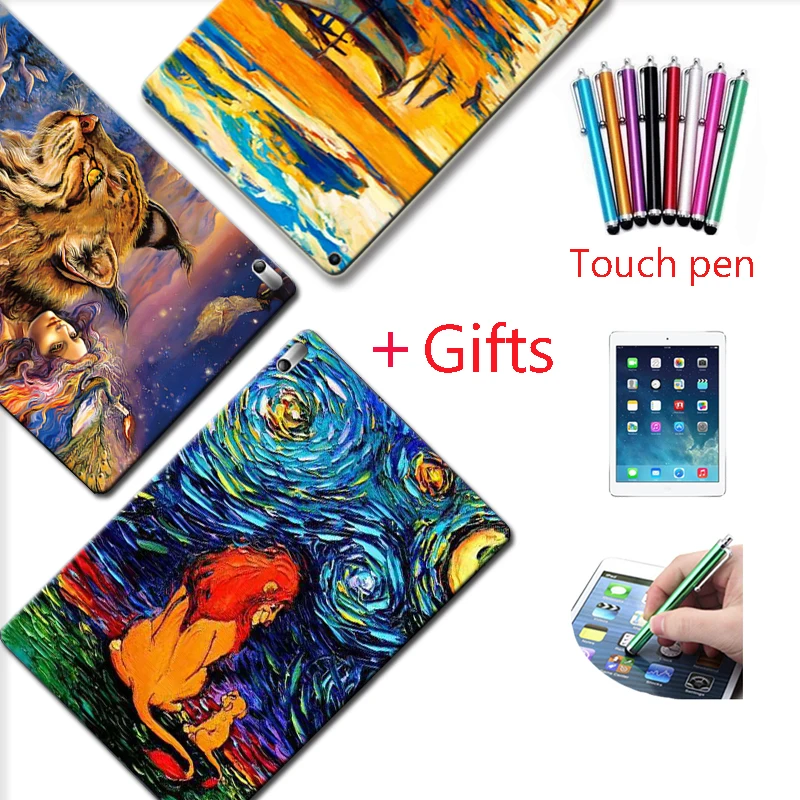 

Painted Tablet Cases For Lenovo TAB 3 4 Tab3 Tab4 7 10 TB-X304F X304N 7304 7304F 7304I 7304X TB3-710I 710 710L Cover+ Free Pen