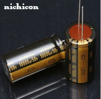 

2pcs Free shipping nichicon electrolytic capacitor KW 10000Uf / 50V FW upgrade version