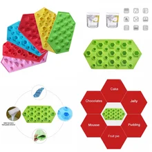 Silicone Diamond Shape Wine Cube Mold Kitchen Tray Cream Popsicle Form Drinking Maker Bar Accessories Ice Fruit for