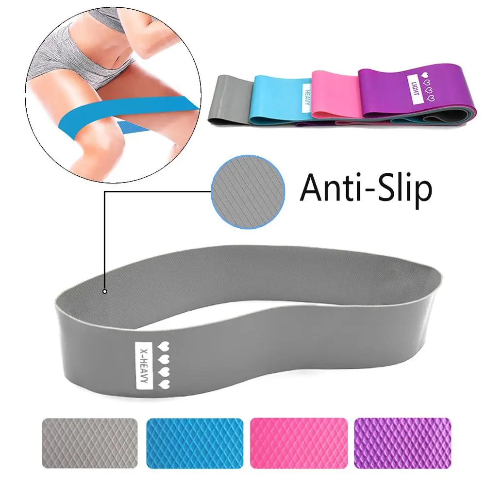Противоскользящий Эспандер для фитнеса йога эластичный пояс для поднятия бедер 5 цветов Пилатес спортивные тренировочные эластичные ленты