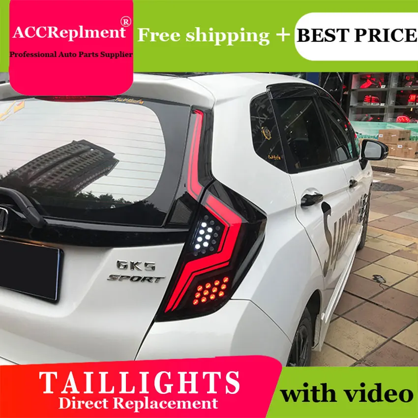 Авто. PRO 14-18 для Honda fit светодиодный задний фонарь для excelle-XT светодиодный задний фонарь A4 модель светодиодные задние фары Автомобильный Стайлинг Автомобильный светодиодный свет