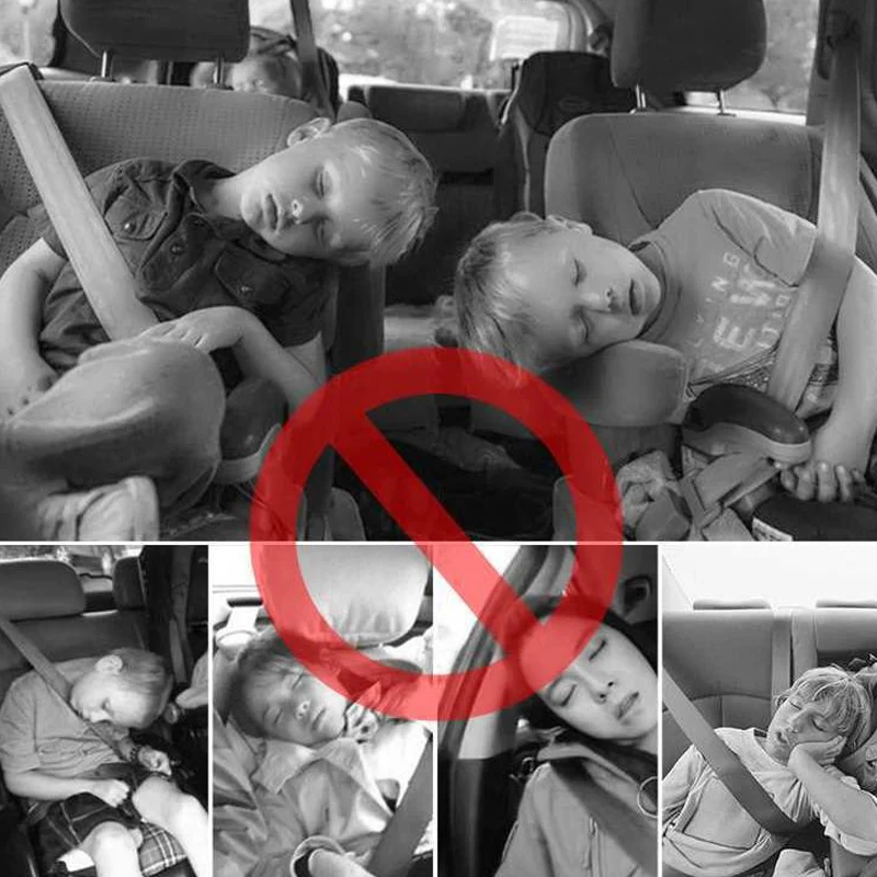 Car Seat Headrest Neck Pillow Shockproof Adjustable Soft for Adults Children C44 Car Seat Headrest Neck Pillow Shockproof Adjustable Soft for Adults Children C44