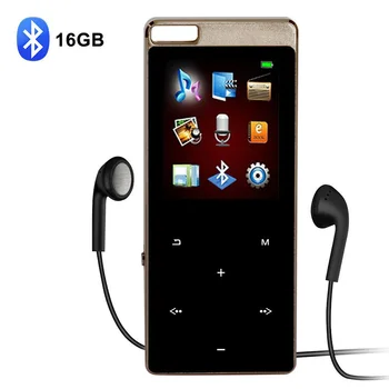 

MP3 Player Bluetooth 1.8 Inch FM Radio Portable Touching Button Ultra-thin Recorder GK99
