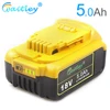 Waitley 18V 5.0Ah MAX XR Battery power tool Replacement for DeWalt DCB184 DCB181 DCB182 DCB200 20V 5A 18Volt 18 v Battery ► Photo 1/6