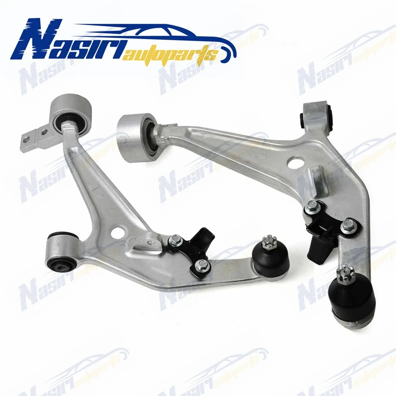 Pair Suspension wishbone control lower arm ball joint bush For Nissan X-trail 2.0 2.5 4x4 2001-2007,54501-8H310 54501-8H31A 