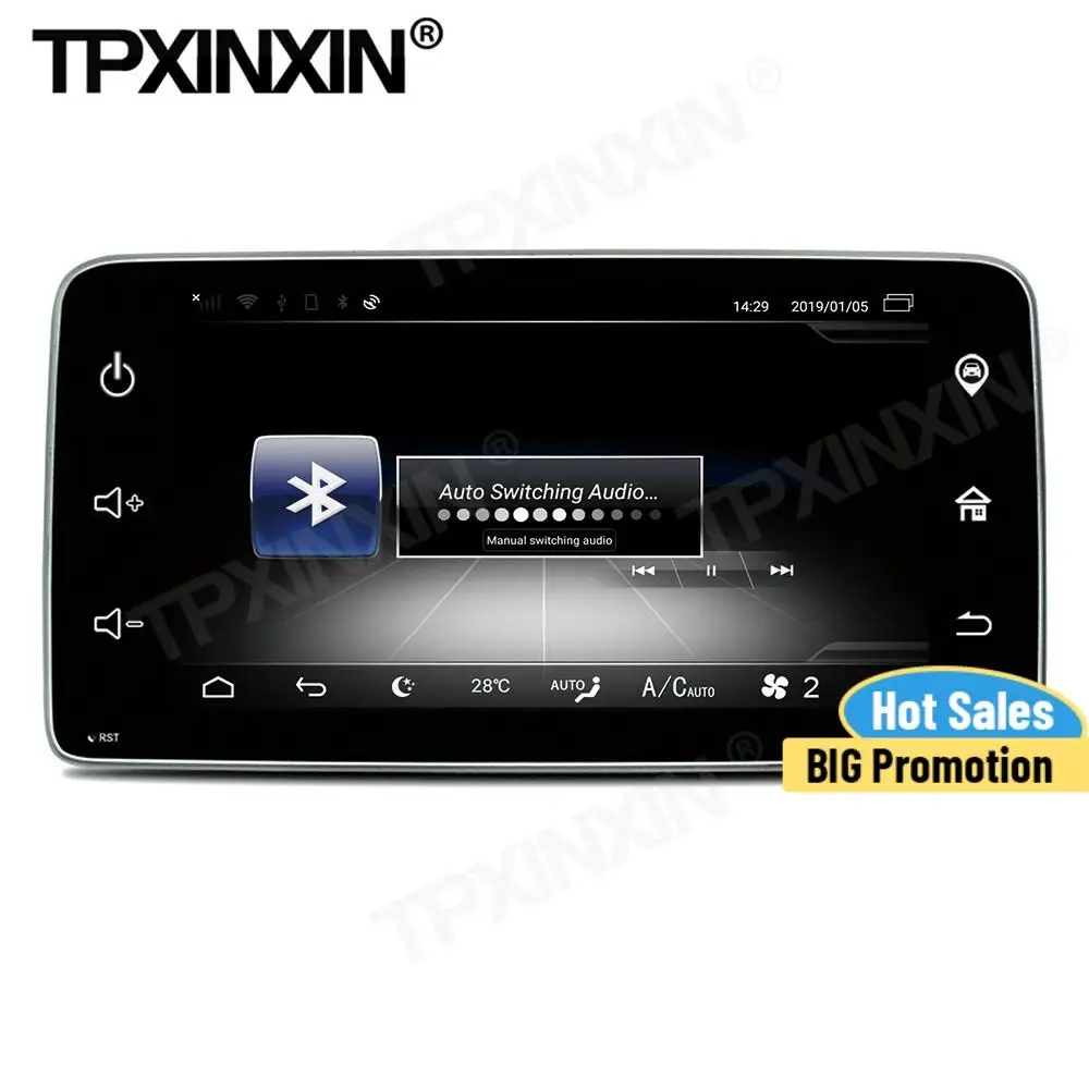 

4G+64GB Carplay Car Radio Stereo Receiver Android For Benz Smart 2015 2016 2017 DSP GPS Navigation Player Auto Audio Head Unit