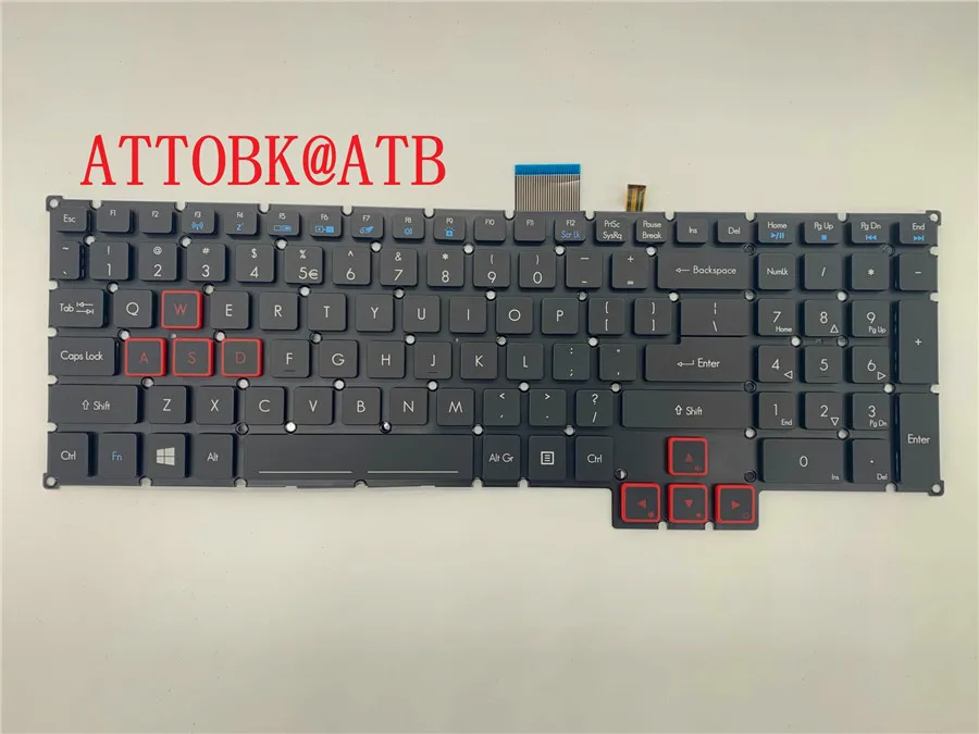 Teclado Portátil para Acer Predator Eua Árabe gr ru sp la fr 17x 15 gx G9591r G9-592 593 G9791 792 Gx-792 793 Retroiluminação Rgb Novo - Imagem 5
