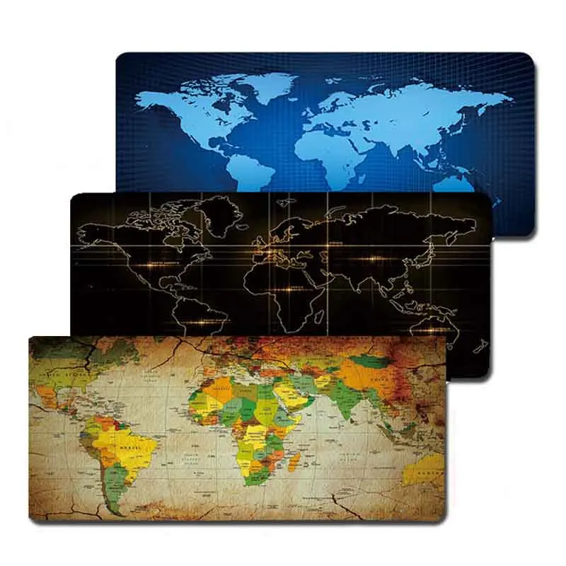 

world map Series High Quality Mousepad 700*300*2 Size Large Gaming Mouse Pad Lockedge Mouse Mat Keyboard Pad For Overwatch LOL