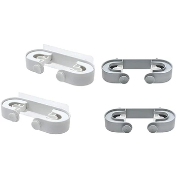 

Mop and Broom Holder- Mop Hook Self Adhesive No Drilling,Strong Wall Mounted Mops,Household Traceless Storage Mop