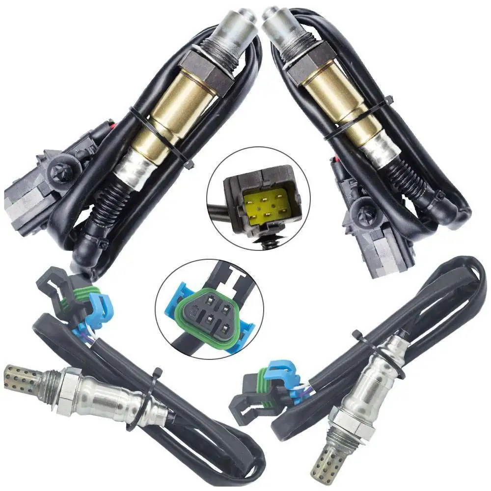 

4x Oxygen Sensor for 2004 Cadillac SRX 3.6L/4.6L Utility 4-Door Upstream+Downstream