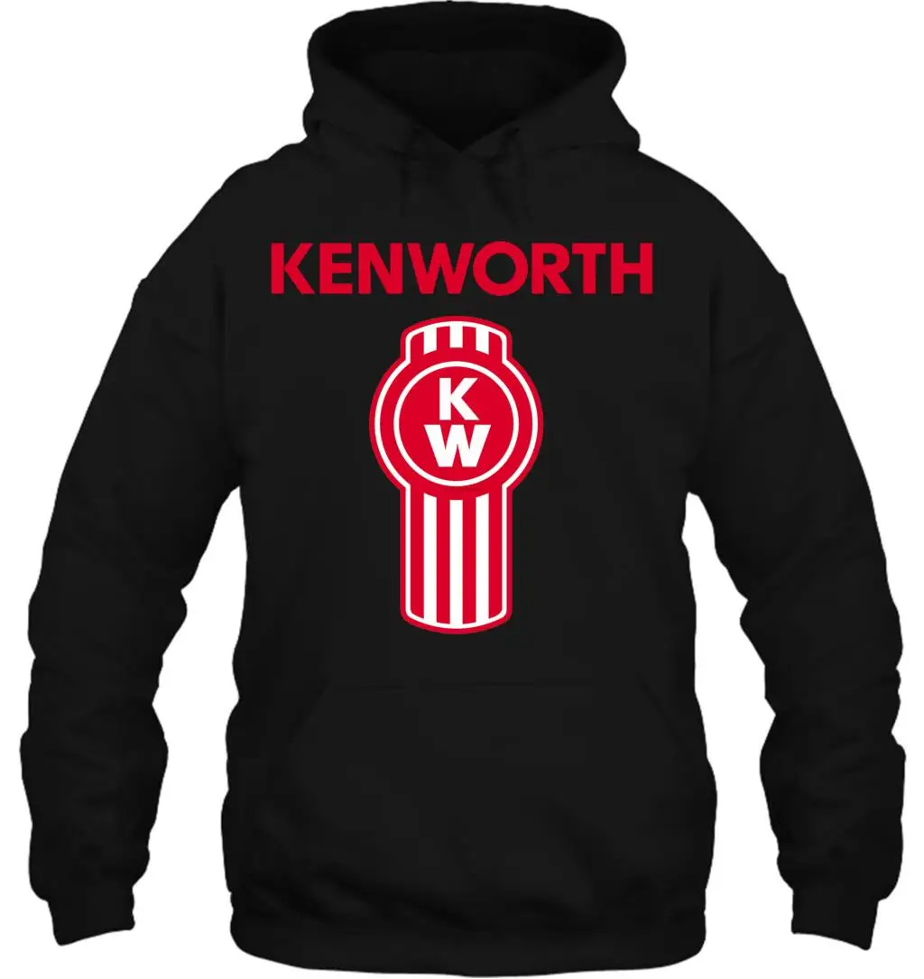 Мужская толстовка новые грузовые автомобили kenworth логотип 2 стороны S 5XL женская уличная одежда