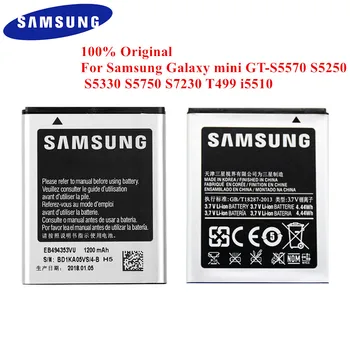 

100% Original Battery EB494353VU for Samsung Galaxy Mini GT-S5570 S5250 S5330 S5750 S7230 S5232 C6712 T499 I5510 i559 1200mAh