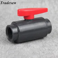 Внутренний диаметр. Оба side1/2 ''-1,5" Женский шаровой клапан прямой корыто ПВХ трубы клапан садовый фитинг для полива рыбы бак переключатель трубки