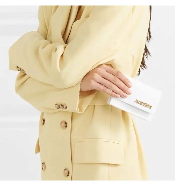 CASMOR дизайнерская сумка Jacquemus, модная мини-сумка-мессенджер с ремнем, Женская Роскошная Кожаная одноцветная сумка-кошелек, посылка для карт