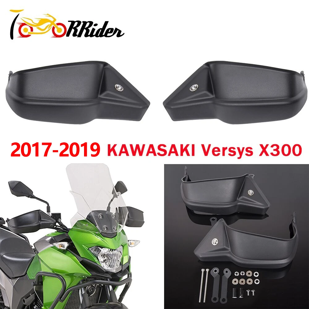 NEW 2017-2021 GENUINE KAWASAKI VERSYS X 300 PLASTIC HAND GUARD SHELL KIT