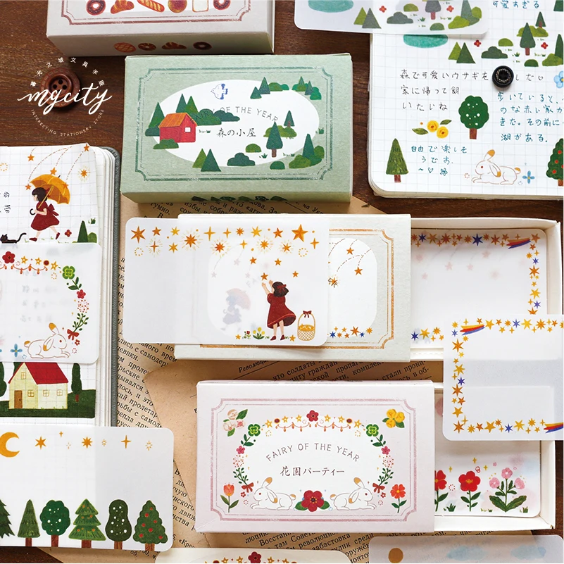 

20 sets/lot Kawaii Stationery Stickers Fairy tale Diary Planner Decorative Mobile Stickers Scrapbooking DIY Craft Stickers