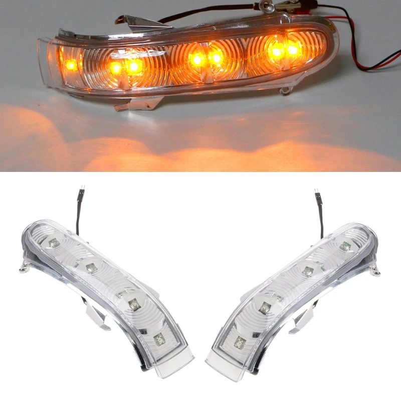 

Amber Color Car LED Front Turn Signals Lights Side Mirror Turn Signal Led For Mercedes W220 W215 Auto Turn Signal Light