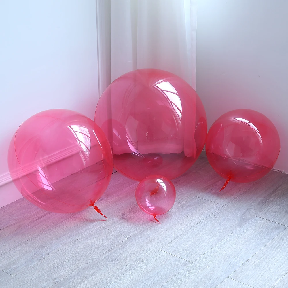 Details about   10 Sets Wedding Party Transparent Clear Luminous Balloon Rod 