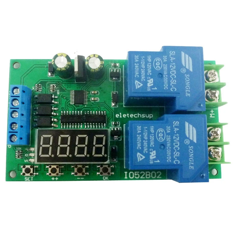 30A 12V многофункциональный двигатель вперед и назад контроллер двигателя Пуск