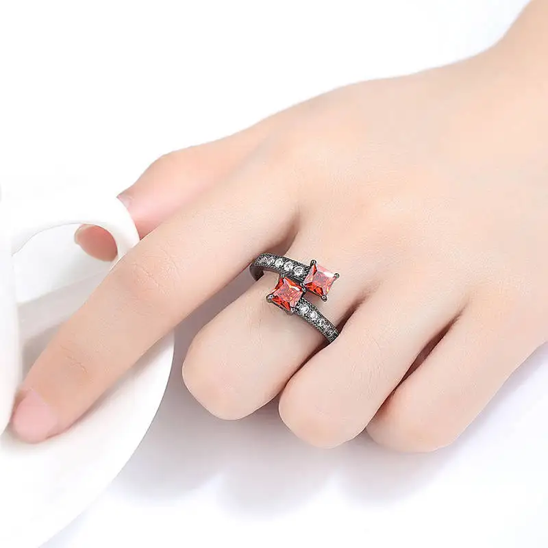

Engagement ring Fashion new product mosaic Round multi-drill Lady ring Give your friends the best gift jewelry