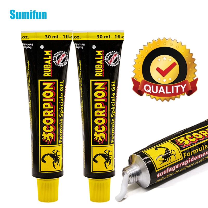 

3pcs 30g Scorpion Ointment Heat Powerful Efficient Relief Muscle Pain Headache Neuralgia Acid Stasis Rheumatism Arthritis Cream