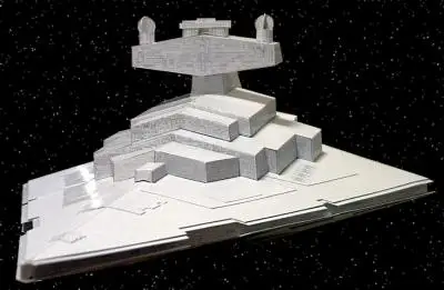 Empire Included Ship Plane Paper Model 1