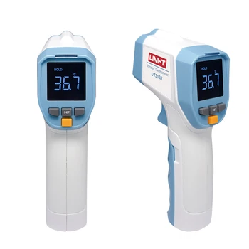 

Infrared Themometer digital thermometer UNI-T ±0.1℃（0.1℉）Non-Contact ut305h High Temperature Alam