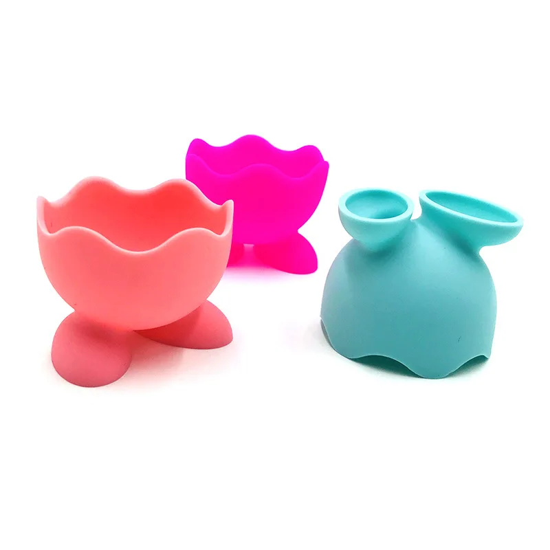 1Pc New Makeup Sponge Bracket Box Dryer Organizer Gourd Powder Puff Rack Egg Powder Puff Beauty Shelf Holder Tool