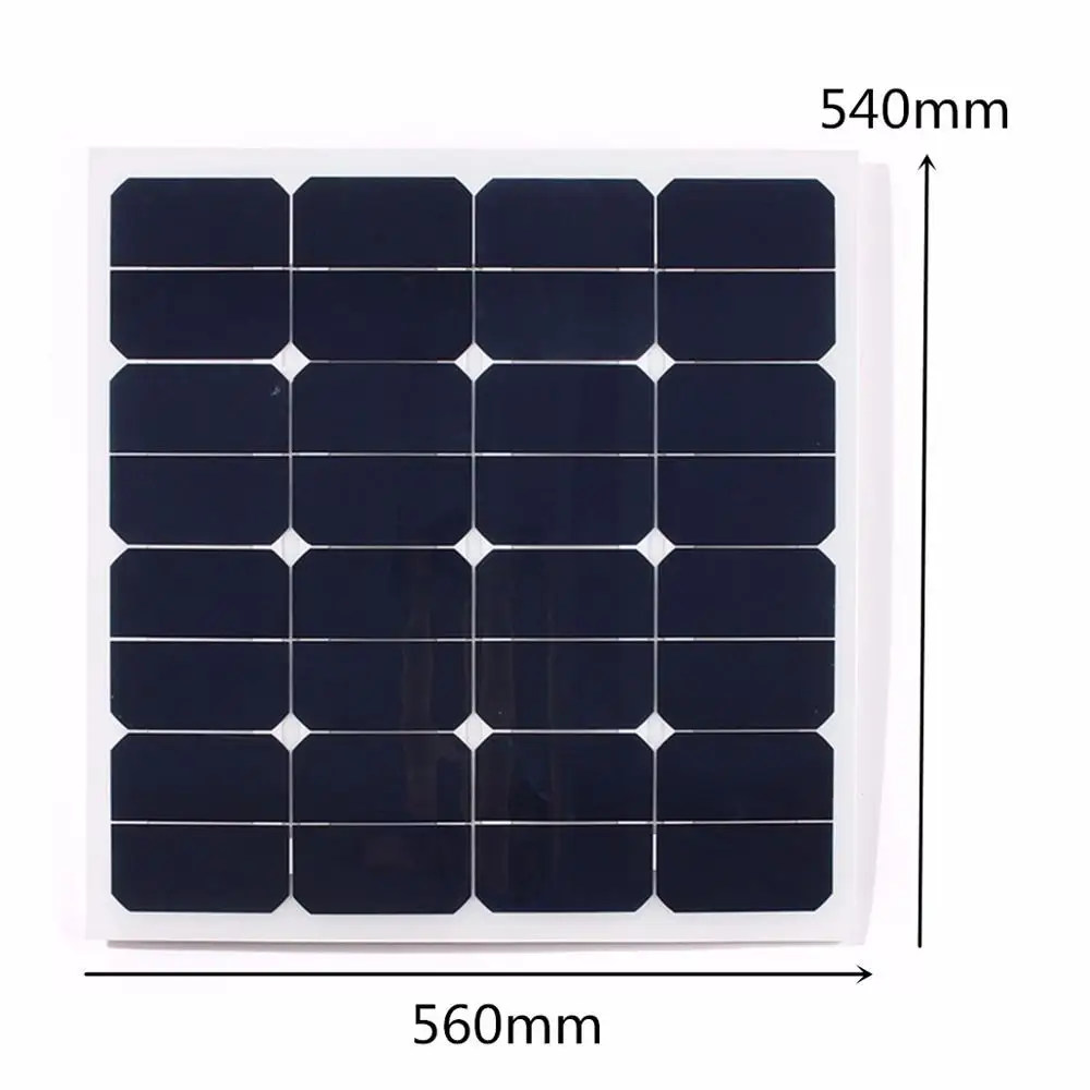Китай горячая Распродажа 12V 50W высокоэффективные на солнечной энергии клеток Semi Гибкая светильник вес гибкие Панели солнечные