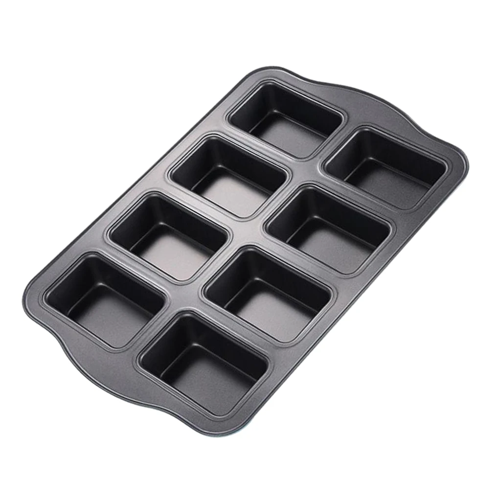 

Mini Bread Loaf Mold Cake Non Stick Bakeware Baking Pan Oven Mould 8 Cups