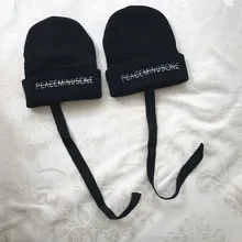 KPOP BIGBANG G-Dragon Kwon Ji Young Peaceminusone вышивка Skullies Beanies Кепка унисекс LJJ767