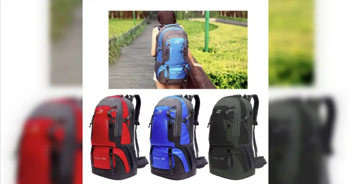 OcioDual Mochila 60Litros Senderismo Impermeable Montañero Viaje