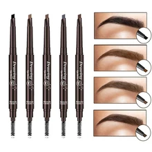 

2 In 1 Double-headed Eyebrow Pencil Waterproof Natural and Long-lasting Ultra-fine Triangle Precise Eyebrow Shape NEW