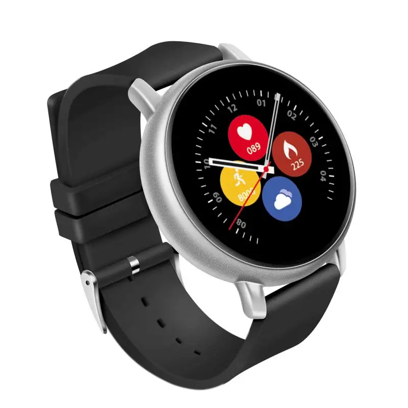 Умные часы 696 S666, водонепроницаемые, IP67, для Android, IOS, телефон, Bluetooth, звонки, пульсометр, мониторинг сна, трекер, умные часы - Цвет: Silver