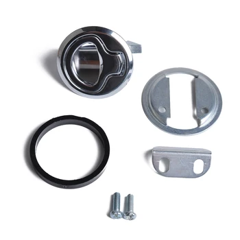 

Stainless Steel 2" Flush Pull Hatch Latch Fit For Marine Boat RV