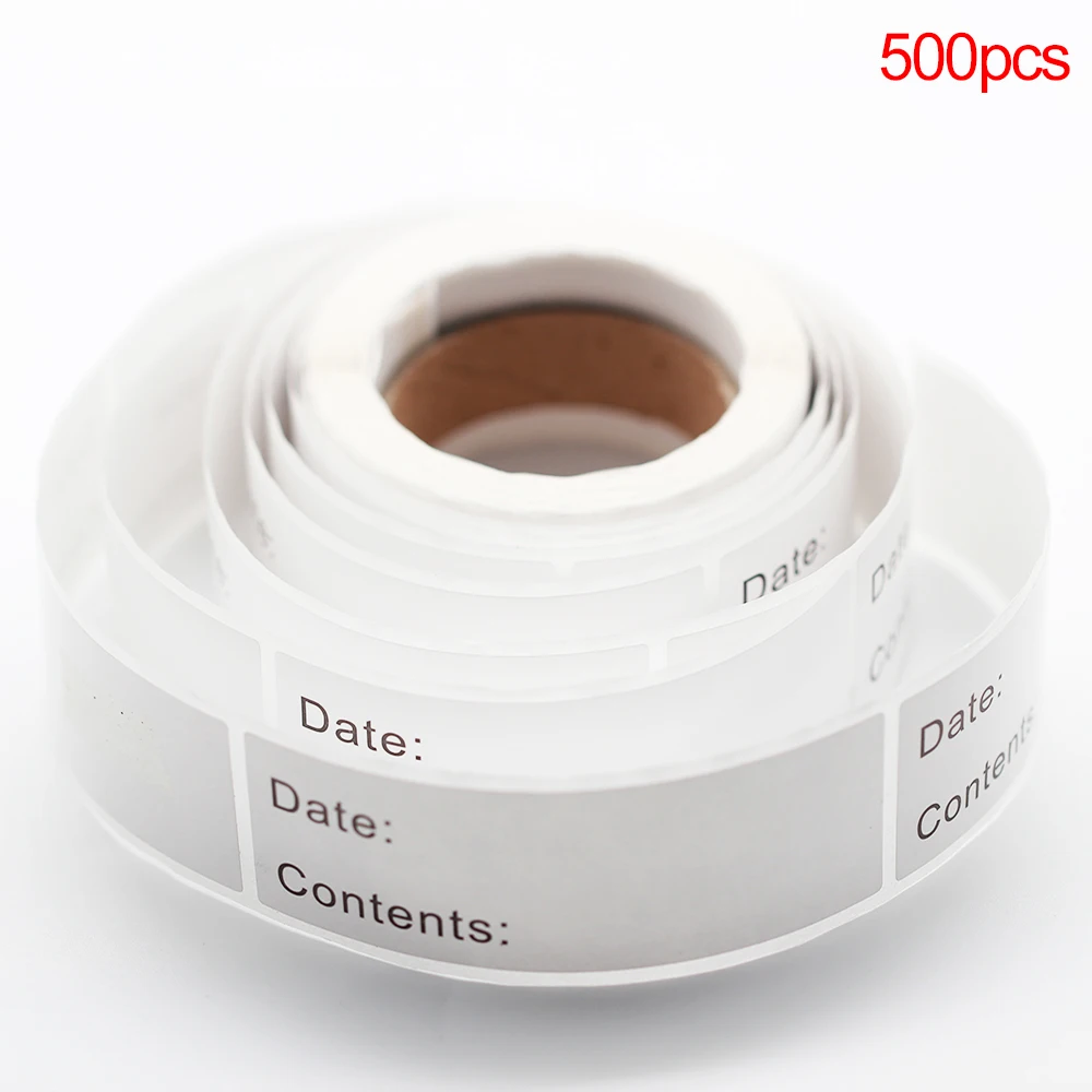 

1x3 Inch Home kitchen Food Storage Labels Warehouse product label Wedding Decoration Labels 500pcs