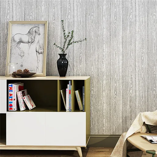 

Retro Nostalgic 3D Coining Wallpaper Imitation Wood-grain Wallpaper Modern Minimalist Bark Cool Wallpaper C7900