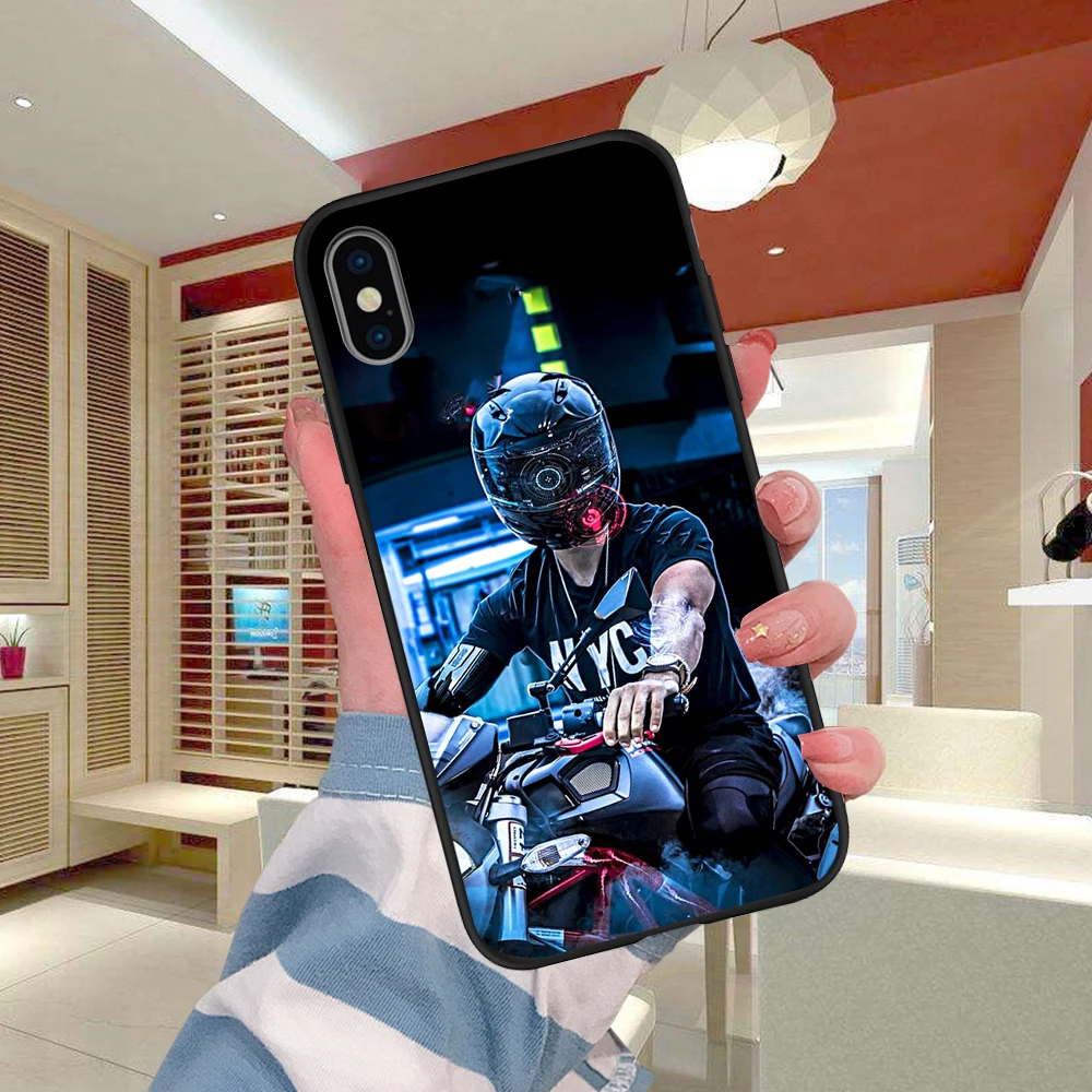 H0499 Мотоцикл мальчик девочка крутая улица для iPhone X XR XS 11 Pro Max 5 5S SE 6 6S 7 8 Plus Oneplus 5T Pro 6T чехол для телефона чехол - Цвет: H0499
