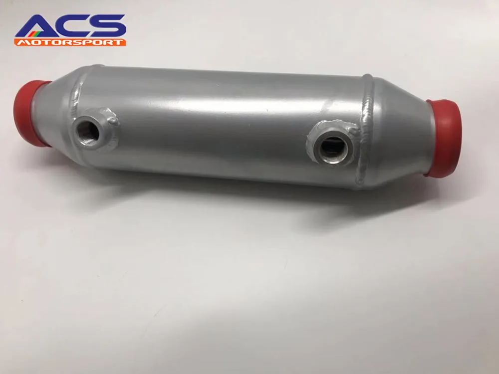 Универсальный 2,2" Воздушный вход/выход 10" x " Длина бочка стиль жидкости к воздуху Интеркулеры