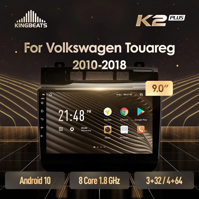 KingBeats штатное головное устройство For Volkswagen Touareg FL NF 2010 - 2018 GPS автомагнитола на