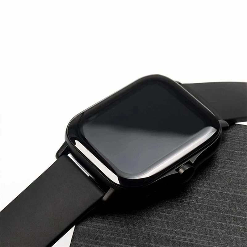 CNXUS Verre Trempé pour Amazfit GTS, Film Protection, Dureté 9H Protection Écran pour Amazfit GTS Anti-Empreintes digitales 2 Pièces Anti-Rayures