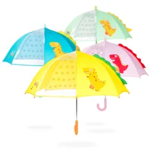 1PC Cartoon Umbrellas Kids Boys Girls Umbrellla For Children Paraguas Parasol Fashion Umbrella ong-handled 3D Animals