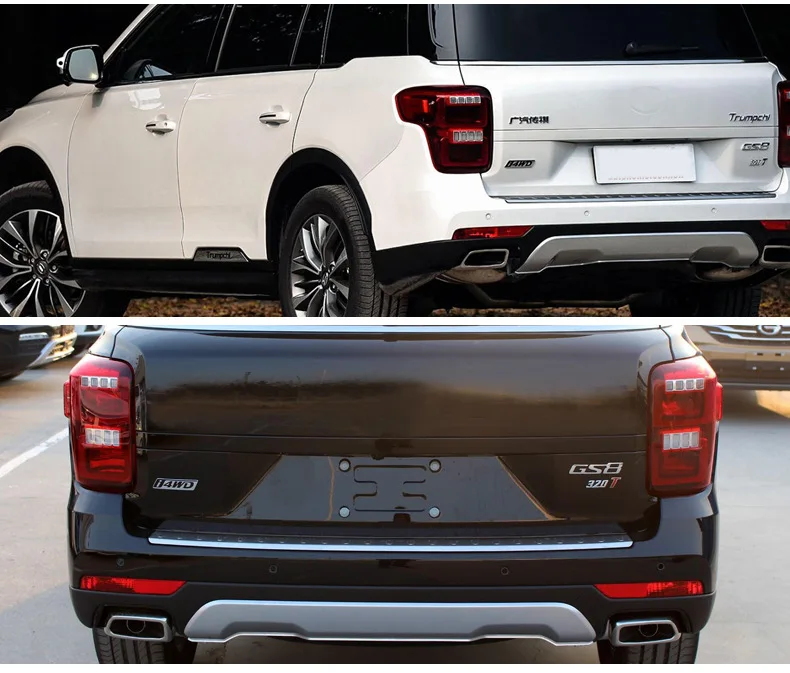 Подходит для GAC Motor GS8 металлический четырехколесный привод I4WD Автомобильный логотип Tag. Модифицированный высокий уровень совместимости четырёхколёсный вагончик с Бампер привода Sti