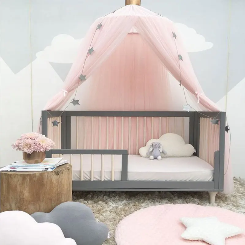 Tanio Modne łóżko dla dzieci moskitiera
