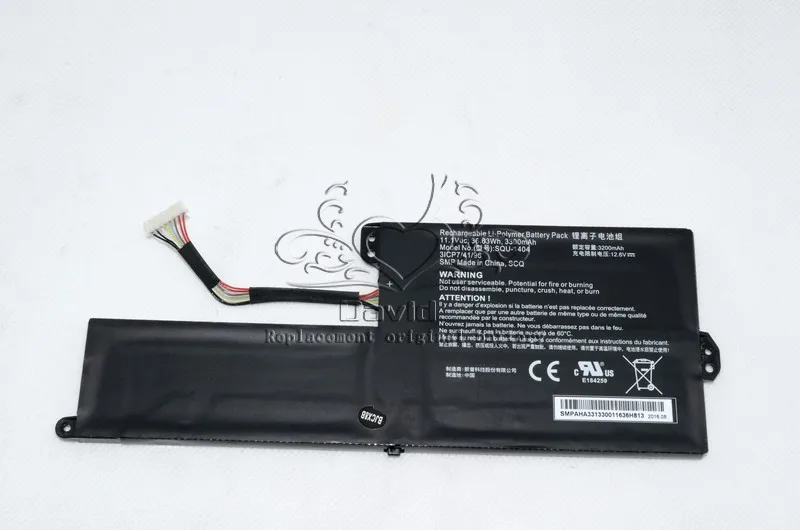 JIGU Оригинальный аккумулятор для ноутбука 3ICP7/41/96 ACER SQU 1404 11 1 V 36.63WH|Аккумуляторы