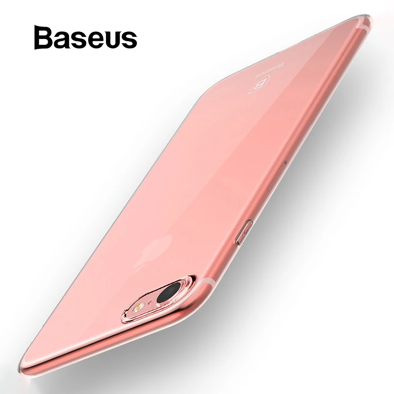 

Baseus Transparent Case For iPhone 7 Soft Silicone Case For iPhone 8 7 Plus Protective Shell Back Cover Ultra Thin Phone Cases